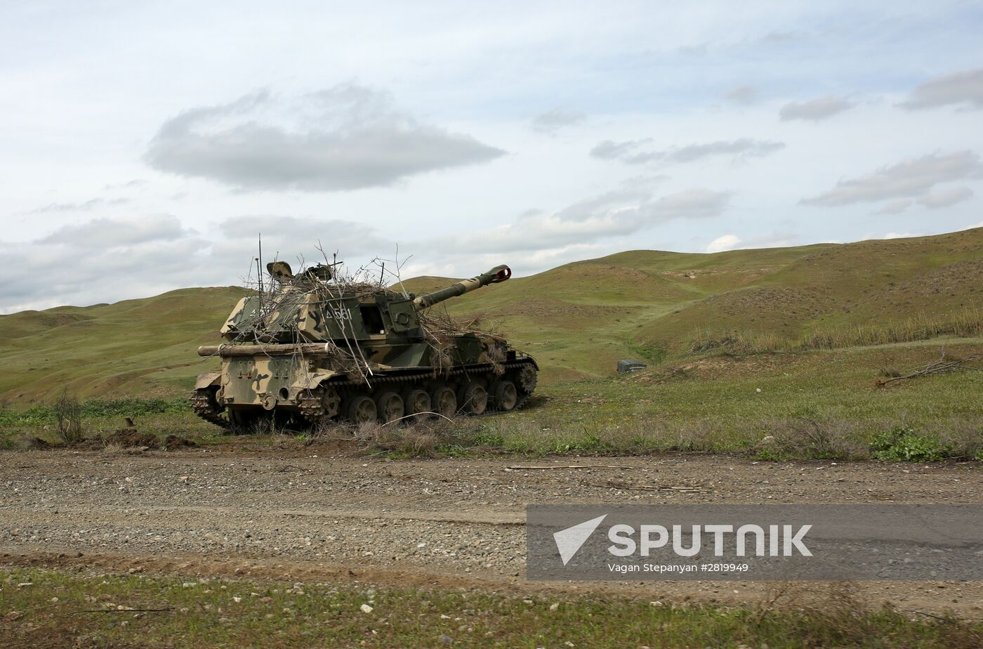 Developments near Madagis village in Karabakh conflict zone