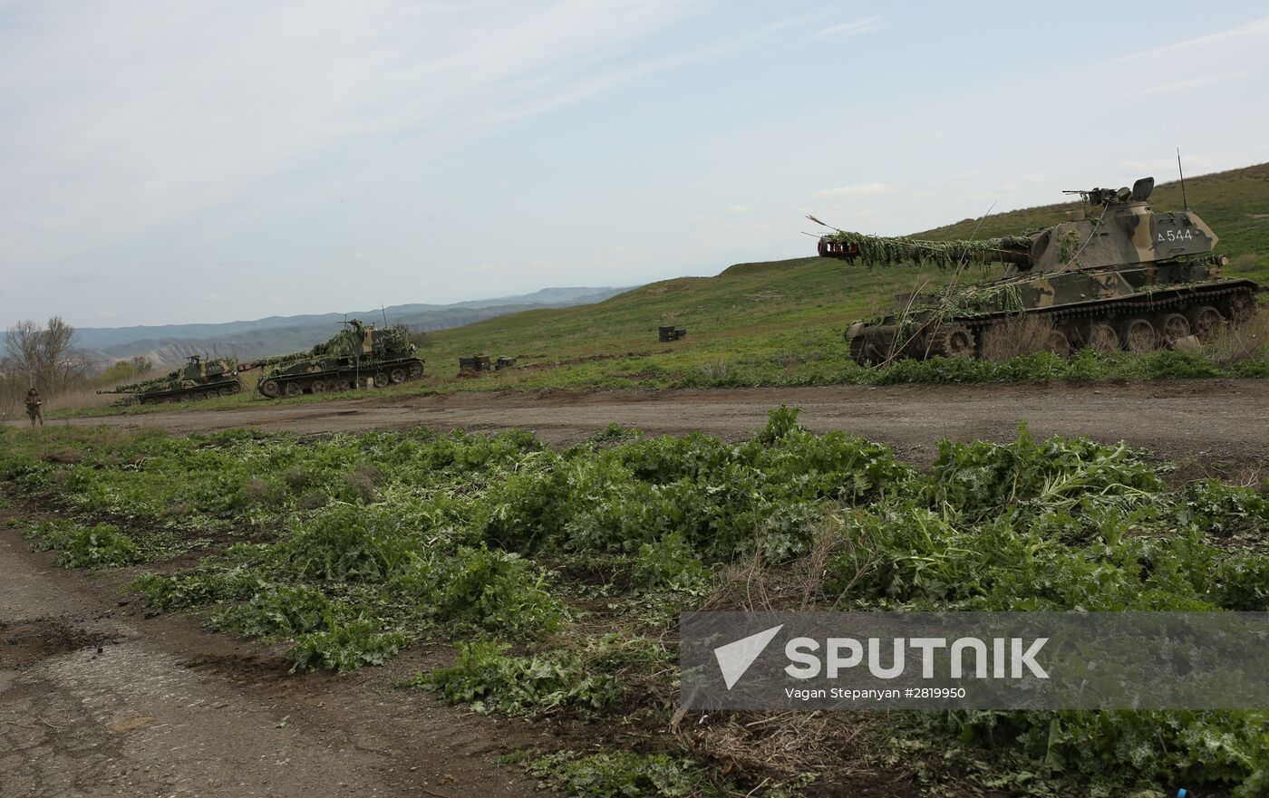 Developments near Madagis village in Karabakh conflict zone