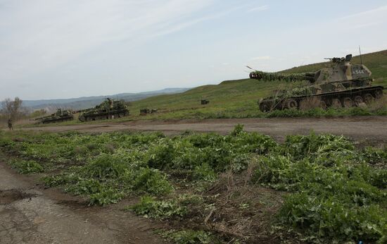 Developments near Madagis village in Karabakh conflict zone
