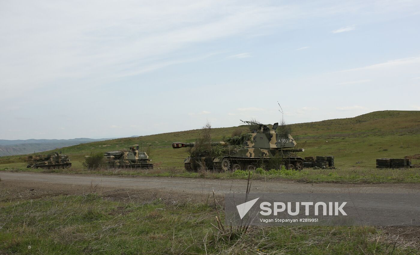 Developments near Madagis village in Karabakh conflict zone