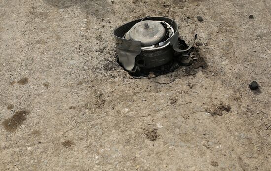 Situation near Madagis village in the Karabakh conflict zone