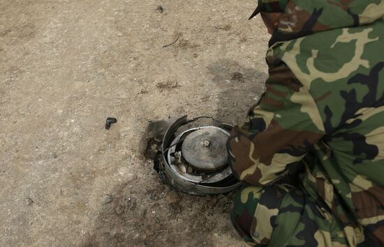 Situation near Madagis village in the Karabakh conflict zone