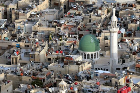 View of Damascus from Mount Qasioun