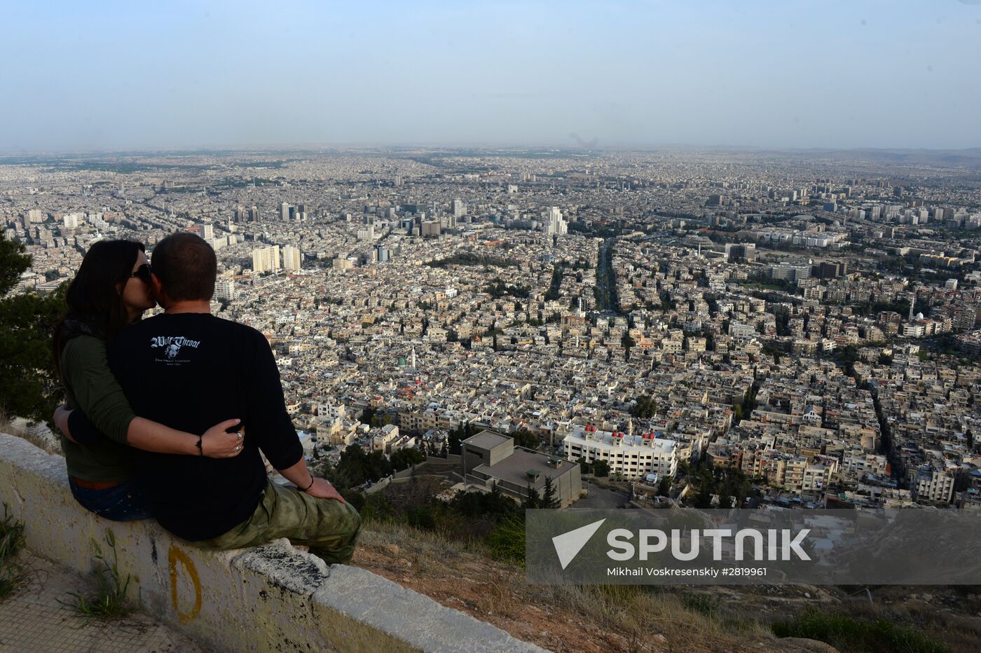 View of Damascus from Mount Qasioun