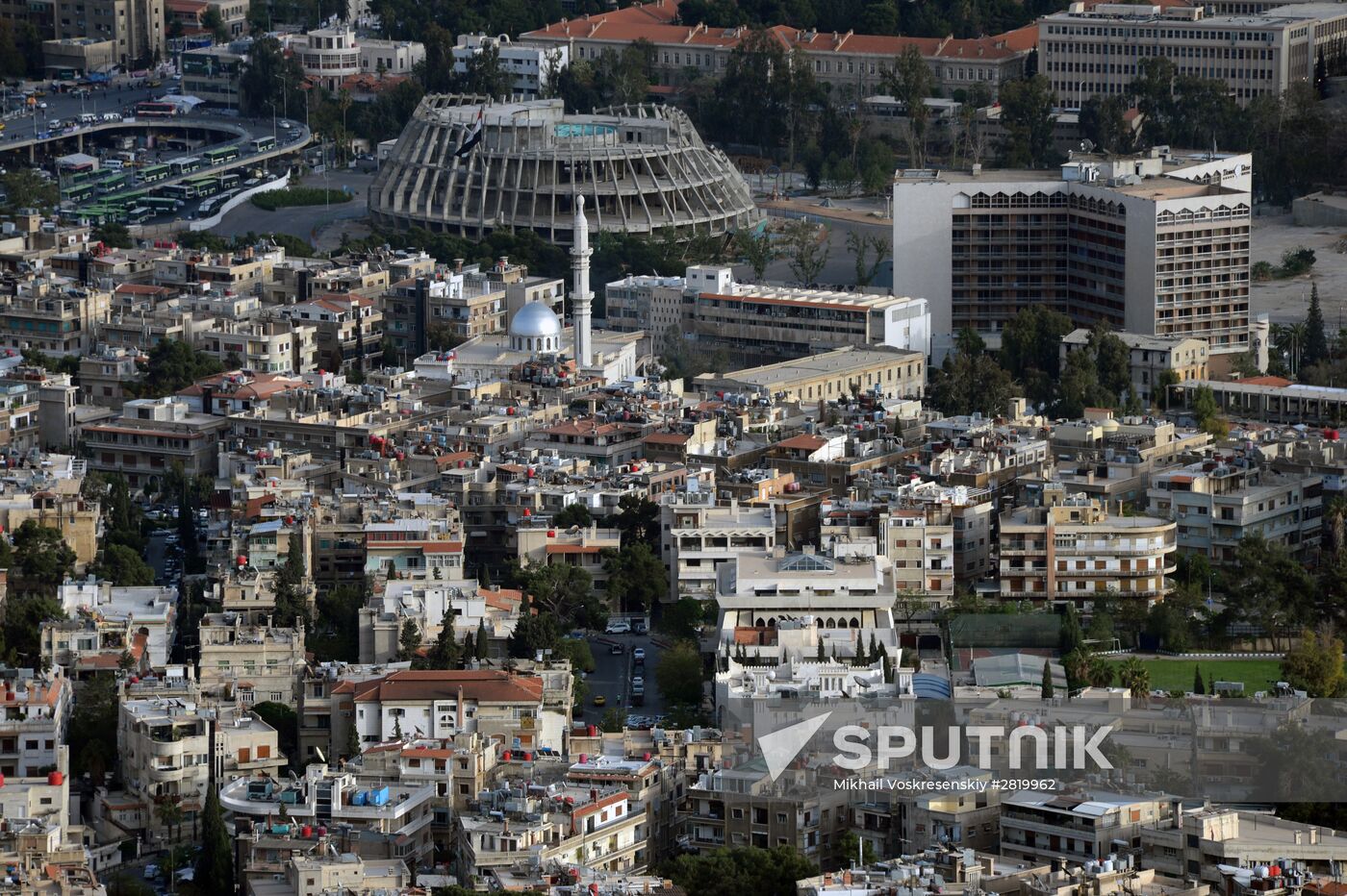 View of Damascus from Mount Qasioun