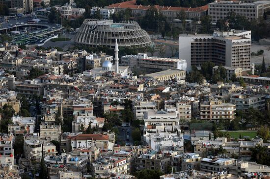View of Damascus from Mount Qasioun