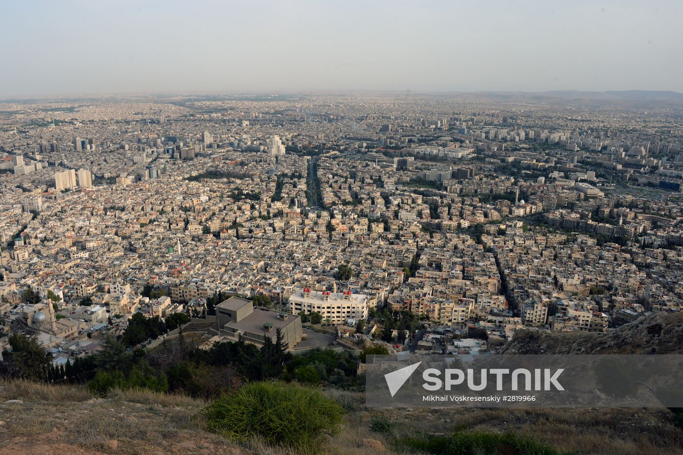 View of Damascus from Mount Qasioun