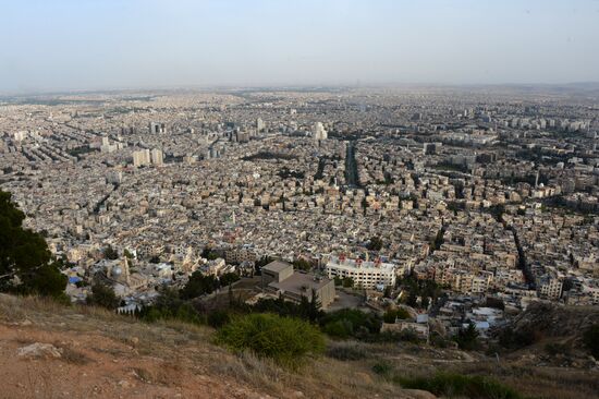 View of Damascus from Mount Qasioun