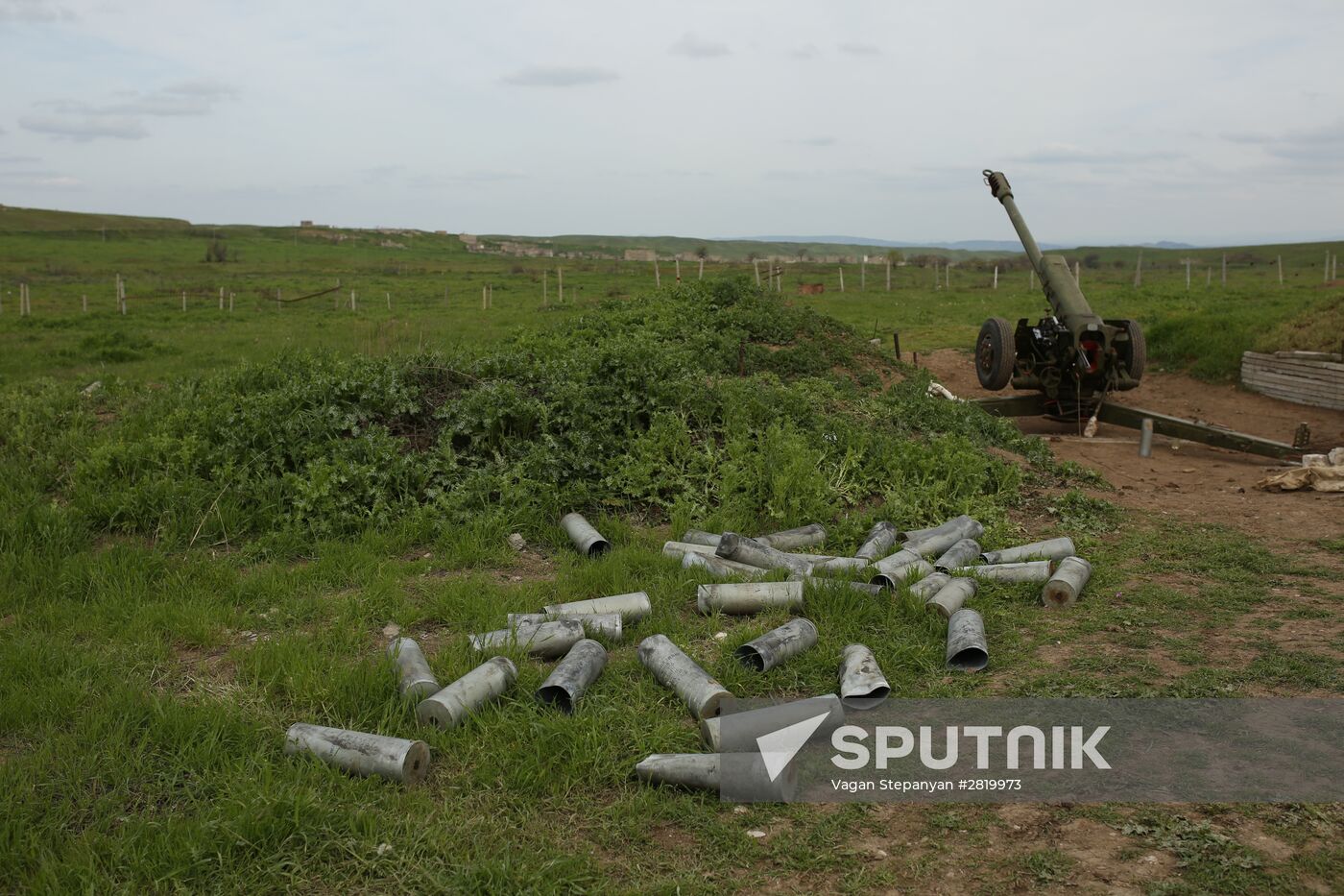 Situation near Madagis village in the Karabakh conflict zone