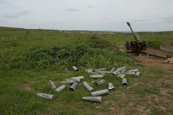 Situation near Madagis village in the Karabakh conflict zone