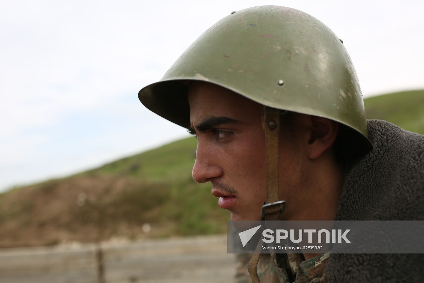 Situation near Madagis village in the Karabakh conflict zone