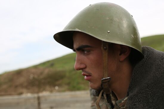 Situation near Madagis village in the Karabakh conflict zone