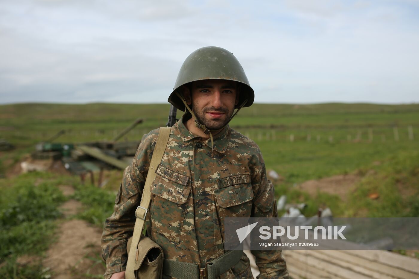 Situation near Madagis village in the Karabakh conflict zone