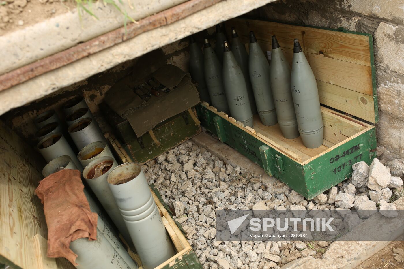 Situation near Madagis village in the Karabakh conflict zone