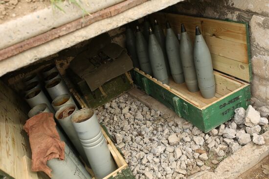 Situation near Madagis village in the Karabakh conflict zone