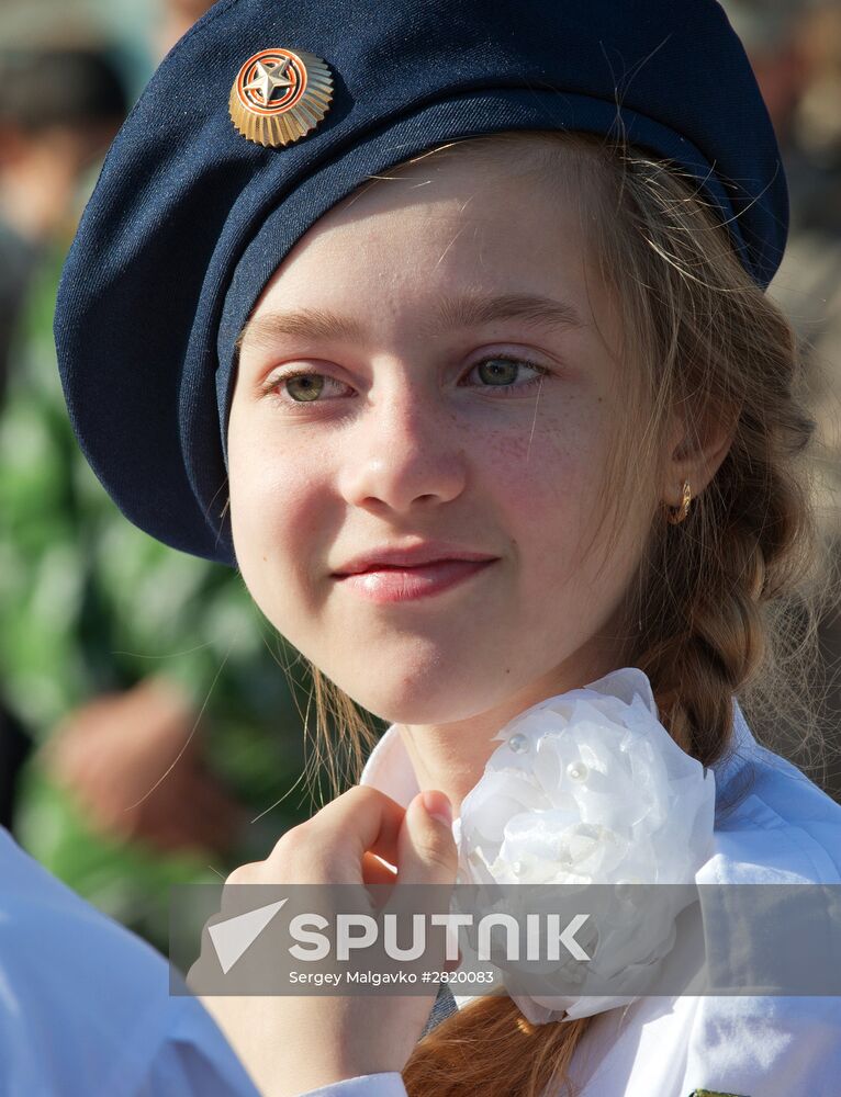 Star of Our Great Victory auto rally in Simferopol