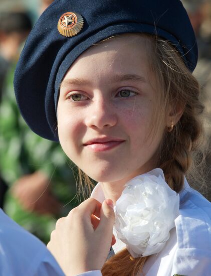 Star of Our Great Victory auto rally in Simferopol