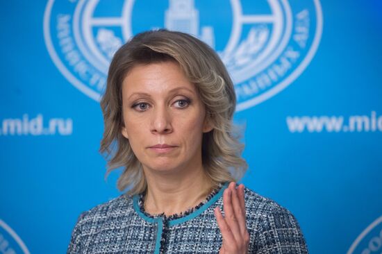 Briefing with Russian Foreign Affairs Ministry Spokesperson Maria Zakharova