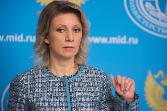 Briefing with Russian Foreign Affairs Ministry Spokesperson Maria Zakharova