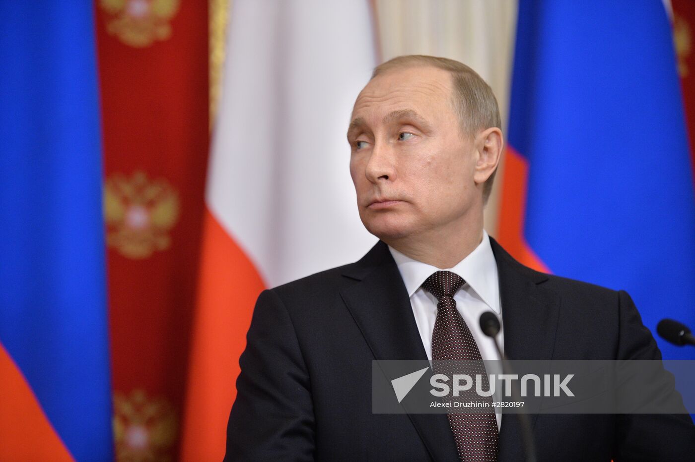 Russian President Vladimir Putin's meeting with President of Austria Heinz Fischer