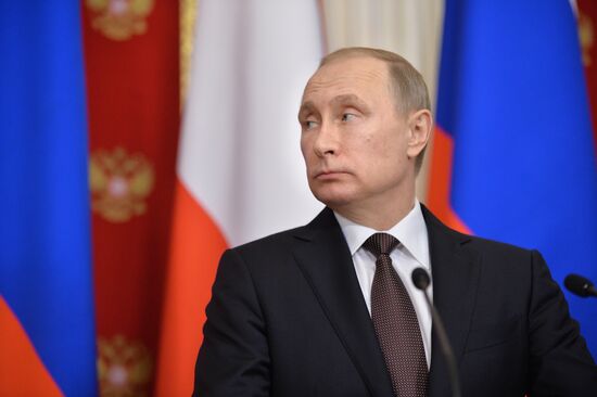 Russian President Vladimir Putin's meeting with President of Austria Heinz Fischer