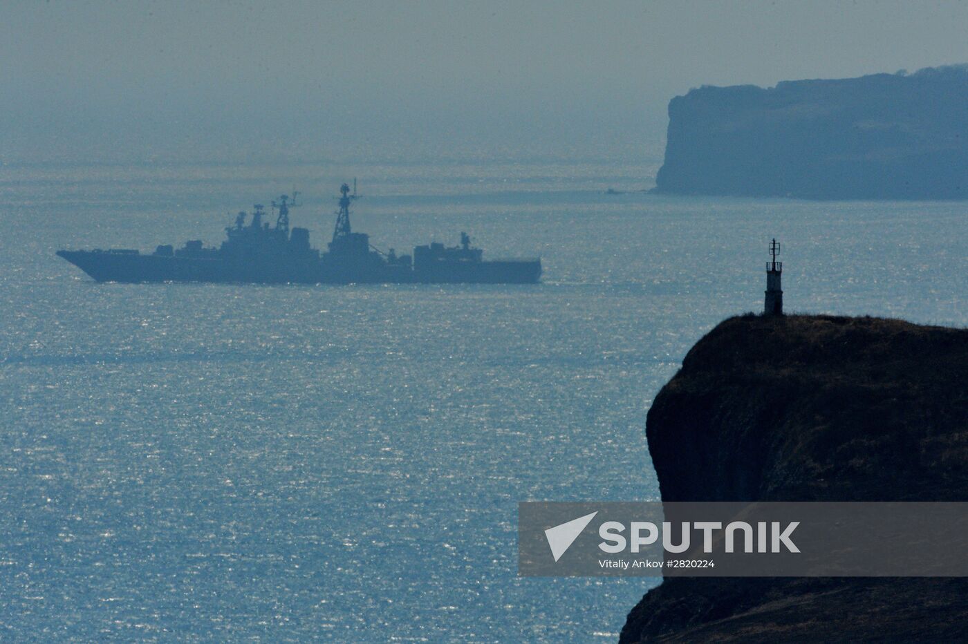 Tactical drill of Pacific Fleet's Naval Infantry brigade and motor-rifle brigade of 5th Combined Arms Army of Eastern Military District