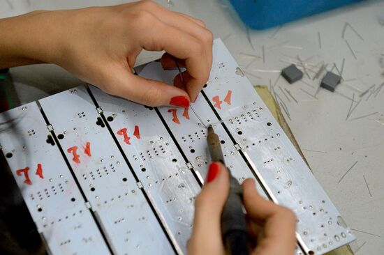 Manufacturing LED lamps in Kazan