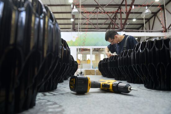 Manufacturing LED lamps in Kazan