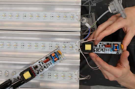Manufacturing LED lamps in Kazan
