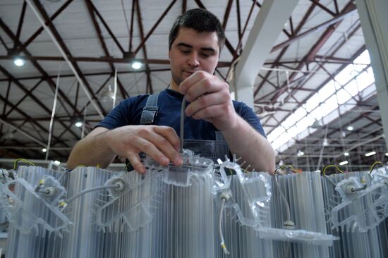 Manufacturing LED lamps in Kazan