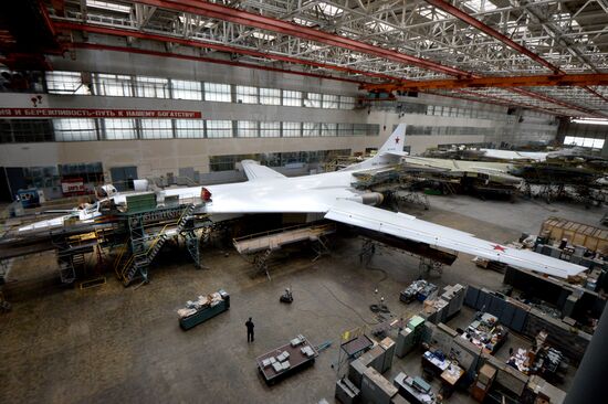 Overhaul of Tu-160 planes at Kazan Aircraft Plant