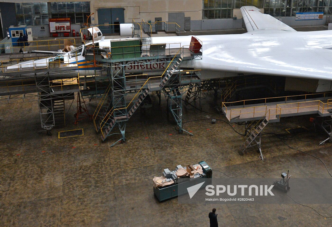 Overhaul of Tu-160 planes at Kazan Aircraft Plant