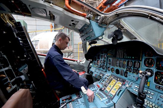 Overhaul of Tu-160 planes at Kazan Aircraft Plant