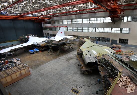 Overhaul of Tu-160 planes at Kazan Aircraft Plant
