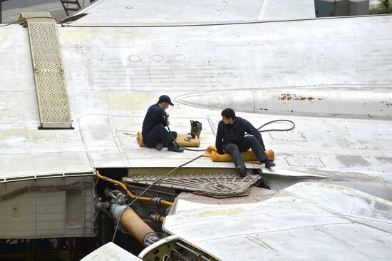 Overhaul of Tu-160 planes at Kazan Aircraft Plant