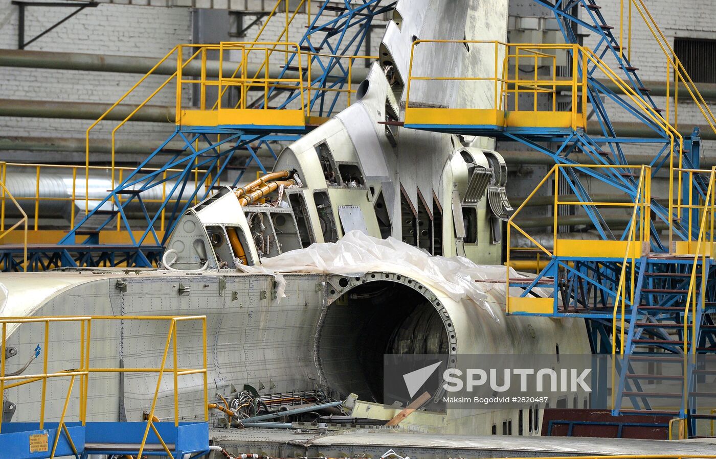 Overhaul of Tu-160 planes at Kazan Aircraft Plant