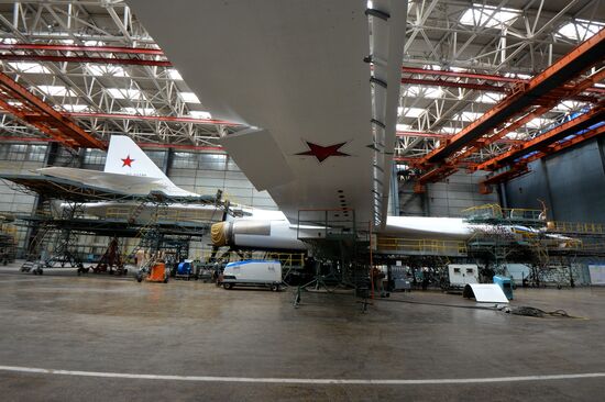 Overhaul of Tu-160 planes at Kazan Aircraft Plant