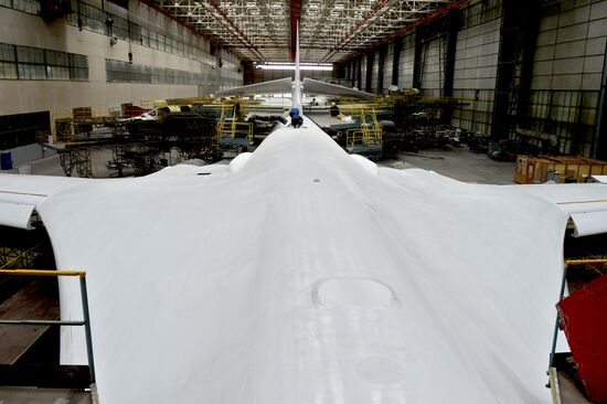 Overhaul of Tu-160 planes at Kazan Aircraft Plant