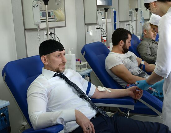 From Heart to Heart blood donor campaign in Grozny