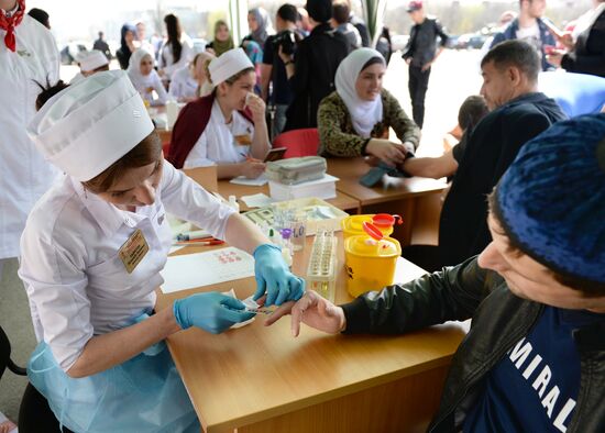 From Heart to Heart blood donor campaign in Grozny