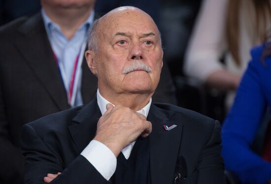 President Vladimir Putin attends Russian Popular Front's media forum, Truth and Justice