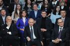 President Vladimir Putin attends Russian Popular Front's media forum, Truth and Justice