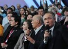 President Vladimir Putin attends Russian Popular Forum's media forum,Truth and Justice