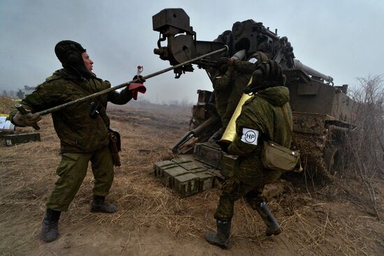 Far Eastern Military District's Fifth Army holds integrated training in Primorye Territory