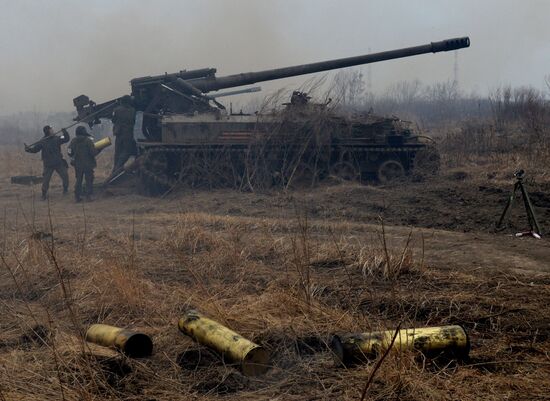 Far Eastern Military District's Fifth Army holds integrated training in Primorye Territory