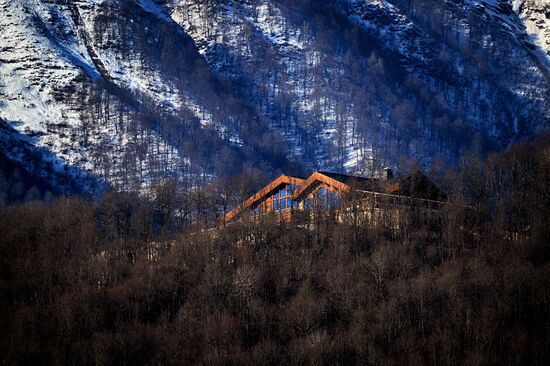 Ski resort at Krasnaya Polyana