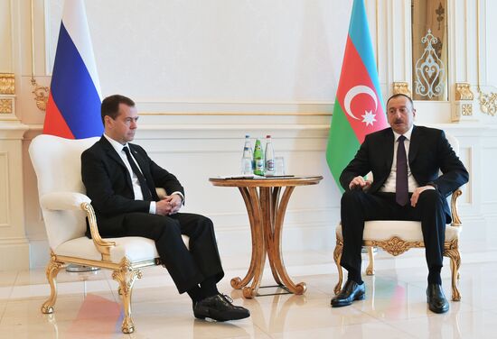 Prime Minister Dmitry Medvedev's official visit to Azerbaijan