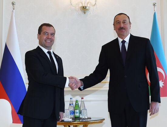 Prime Minister Dmitry Medvedev's official visit to Azerbaijan