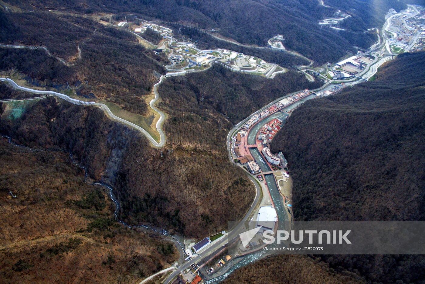 Ski resort at Krasnaya Polyana