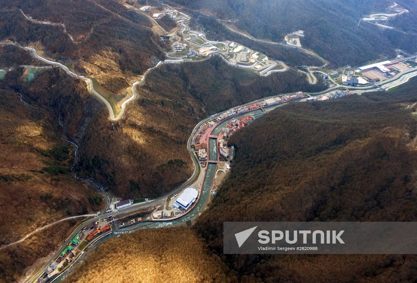 Ski resort at Krasnaya Polyana